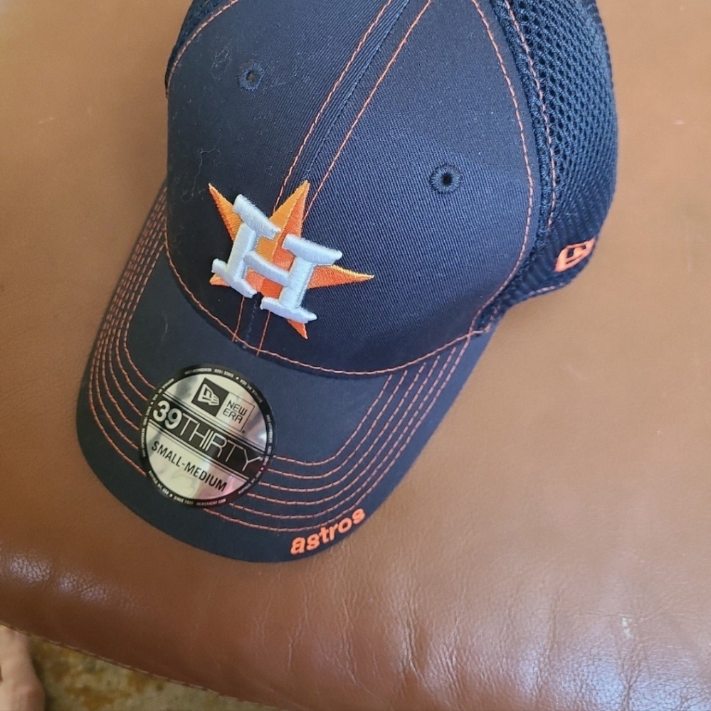 New Era HOUSTON Astros Baseball Hat. ADULT‎ Small/Med.